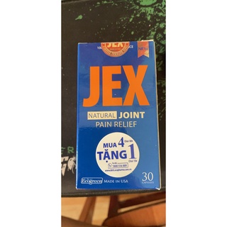 Jex max lọ 30 viên ( mua 4 lọ tích điểm được tặng 1 lọ 15vien