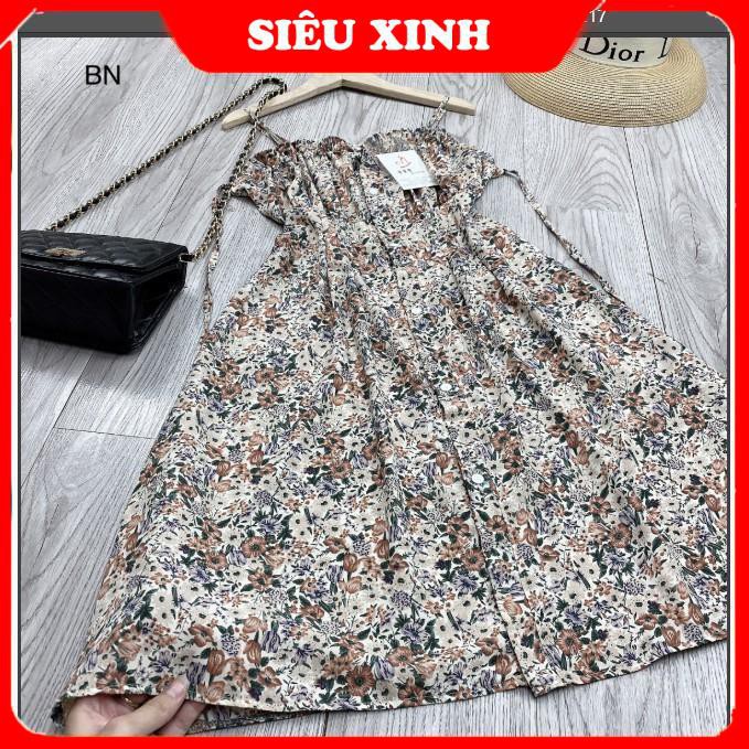 -HÀNG NHẬP KHẨU  Đầm Hoa Nhí | Đầm Ulzzang Váy 2 Dây Chun Ngực Cao Cấp Order Quảng Châu tận xưởng Liên hệ mua hàng 084.2