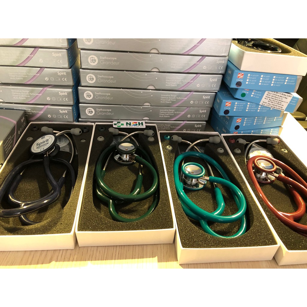 ❤️ Ống nghe y tế hai mặt SPIRIT CK-601P CK601P tai nghe y tế hai mặt Spirit CK-601P CK 601P CK601P ANH QUỐC