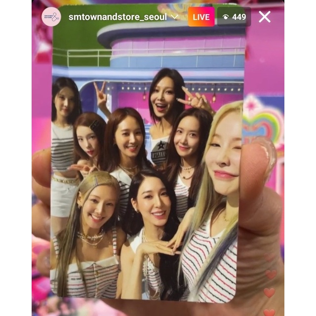 *Có-Sẵn* ẢNH SNSD GROUP PHOTOCARD OFFICIAL FOREVER 1