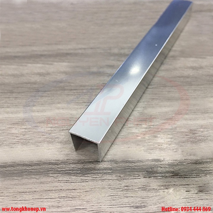 Nẹp nhôm chữ U10mm