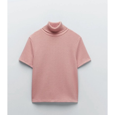 Áo len mềm cao cổ Zara