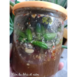 Mắm ba khía trộn sẵn- hủ 500gr