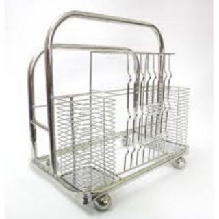 Kệ để dao thớt đũa inox kèm khay hứng nước