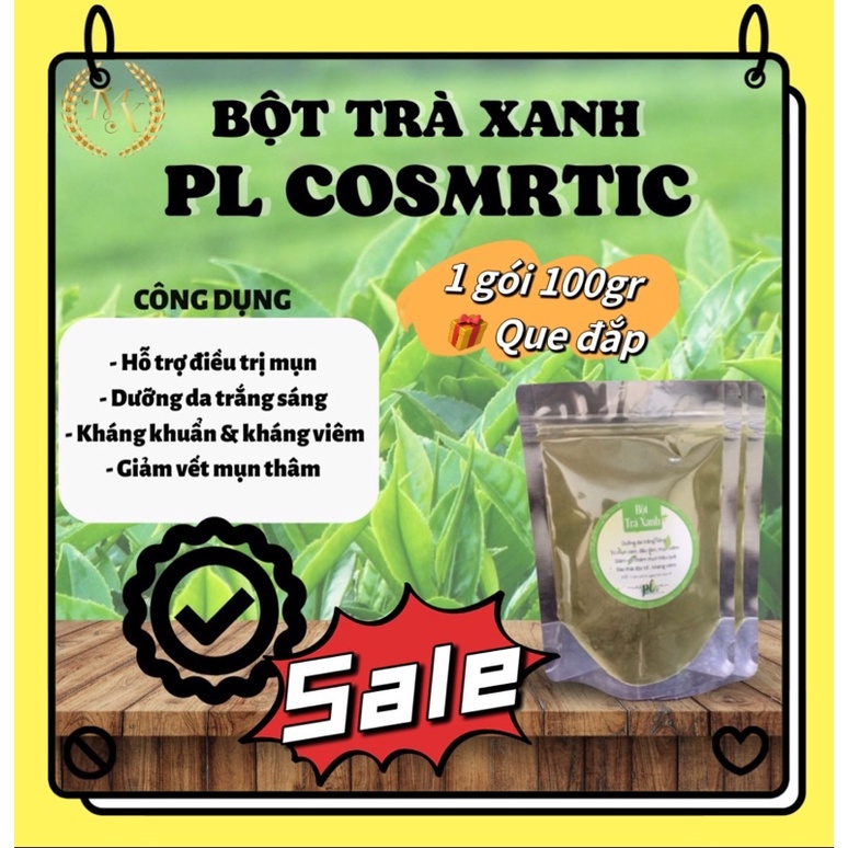 Bột trà xanh 100gr