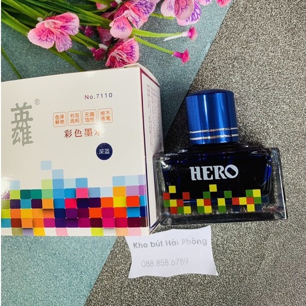 Mực hero cao cấp, mực khô nhanh sang sịn. mầu mực đẹp