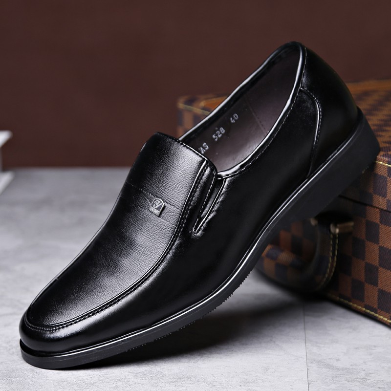 Giày Da YOZOH Màu Nâu Sang Trọng Cho Nam Size 38-44