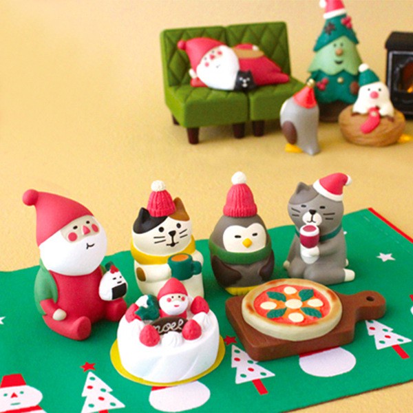 Decole ✿ Dy1785 Tạp Chí Phong Cách Nhật Bản❤Chậu Cây Hình Ông Già Noel Con Cú Xinh Xắn