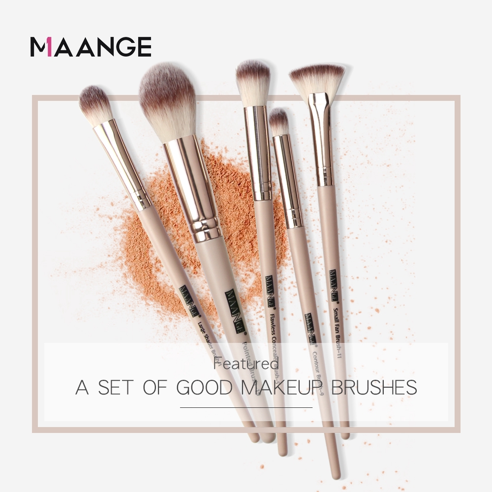 Bộ 18 cây cọ dành cho trang điểm chuyên dụng tiện lợi