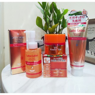 Sữa rửa mặt - Kem dưỡng - Tẩy da chết Labo Labo