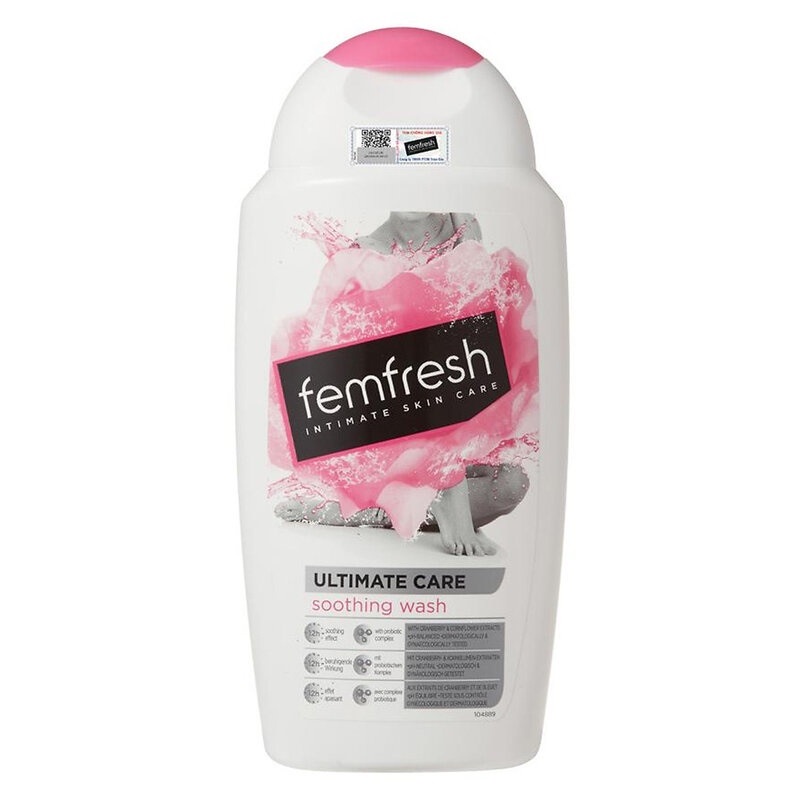 Dung Dịch Vệ Sinh Femfresh Ultimate Care Pure &amp; Fresh Wash 250ml Giúp Da Vùng Kín Sạch Sẽ, Thơm Mát