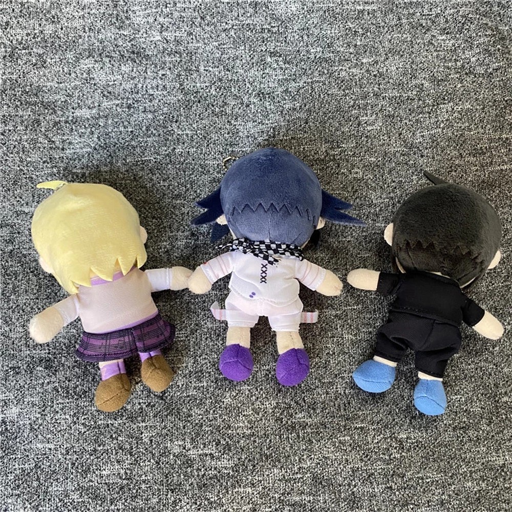 Móc Khóa Hình đồ chơi nhồi bông Danganronpa Kokichi Danganronpa V3 Saihara Shuuichi Nagito Komaeda 15cm