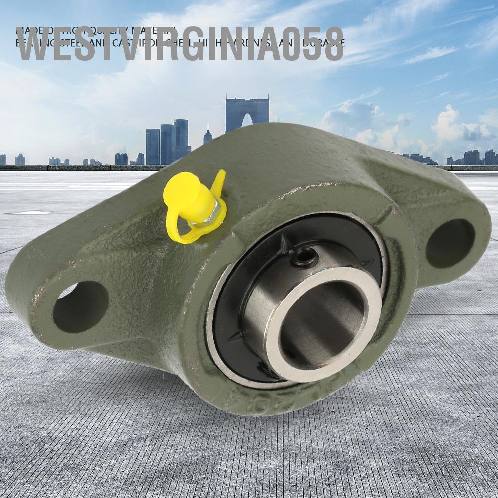 Westvirginia058 UCFL204 Thickened Mounted Self Aligning Rhombic Bearing Oval Flange Pillow Block