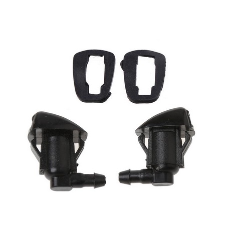 Vòi phun co vuông kiếng lái trước xe hơi ô tô Toyota Camry Đầu Nối Van Ống Nước xịt Rửa Kính Chắn Gió thẳng Bằng Nhựa