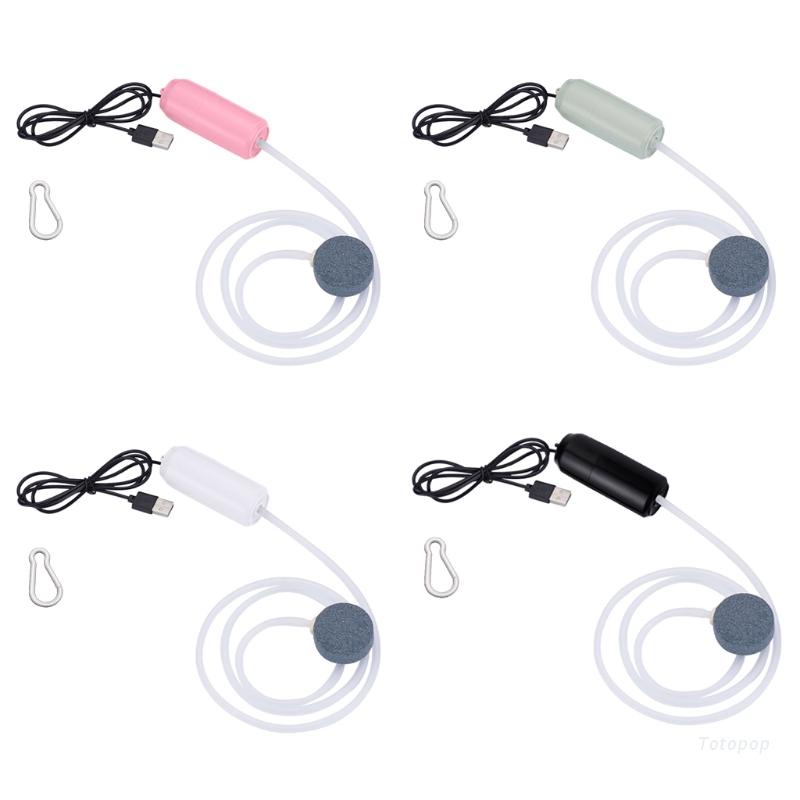 Thiết bị sục khí oxy cho bể cá cổng sạc USB