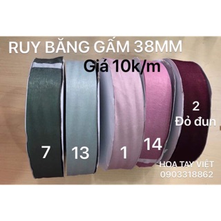 Ruy băng gấm 38mm