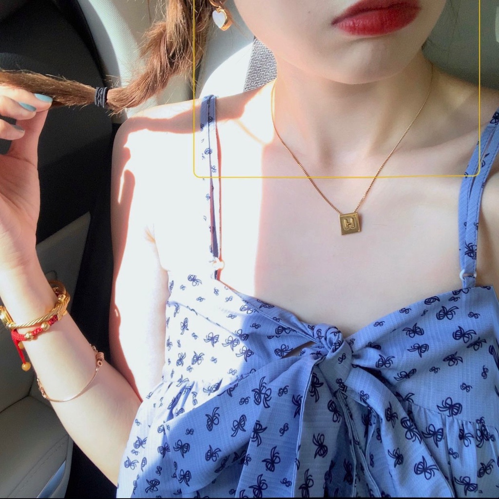 Áo Hai Dây Kiểu Hàn Quốc Dễ Thương 2021 Mới