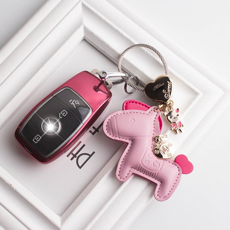 Ốp Chìa Khoá Ô Tô MERCEDES C200 E300 C260 GLA200 Bằng Chất Liệu TPU