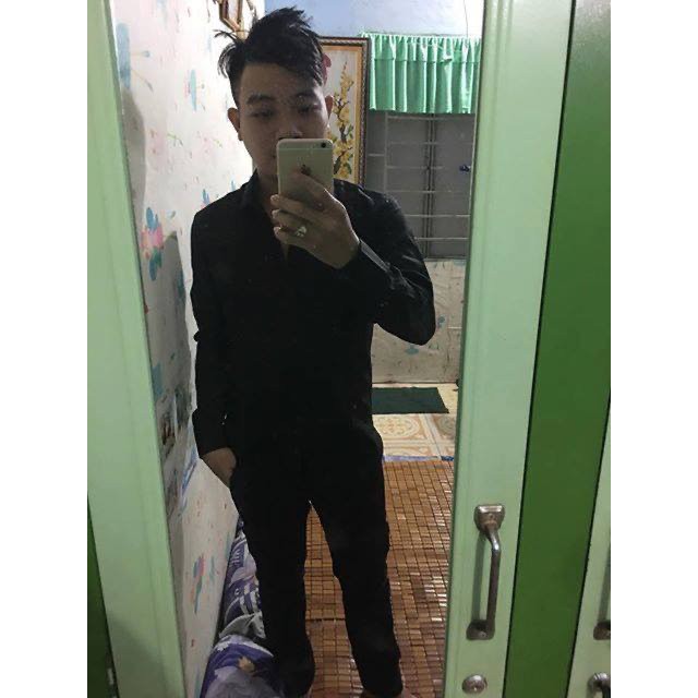 Áo Sơmi Nam Đen Soái Ca  [NHẬP TRANLS10K giảm 10k đơn 150k] Dài Tay Form Chuẩn, Vải Cotton Lụa, Thoáng Mát, Chống Nhăn | BigBuy360 - bigbuy360.vn