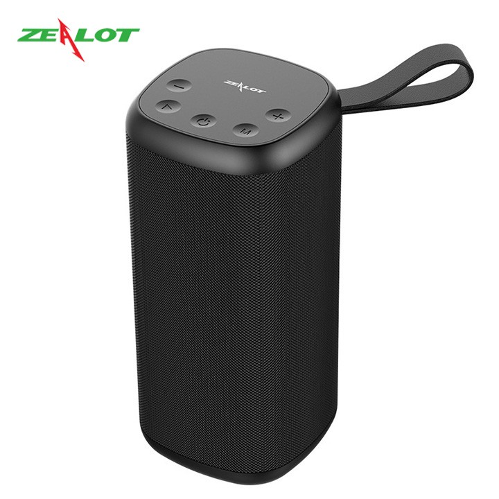 Loa Bluetooth ZEALOT S35 loa kép di động, kết nối bluetooth 5.0, có khe cắm Thẻ nhớ,đài FM cổng USB, Mic và Cổng AUX