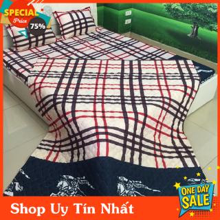 Bộ Chăn Ga Gối - Drap Giường Hàn Quốc 5 Món Cotton poly Mẫu Buberyy [shopgiadunguytin24h]