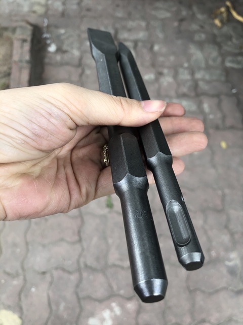 Mũi đục máy 14, 17 nhọn, dẹt