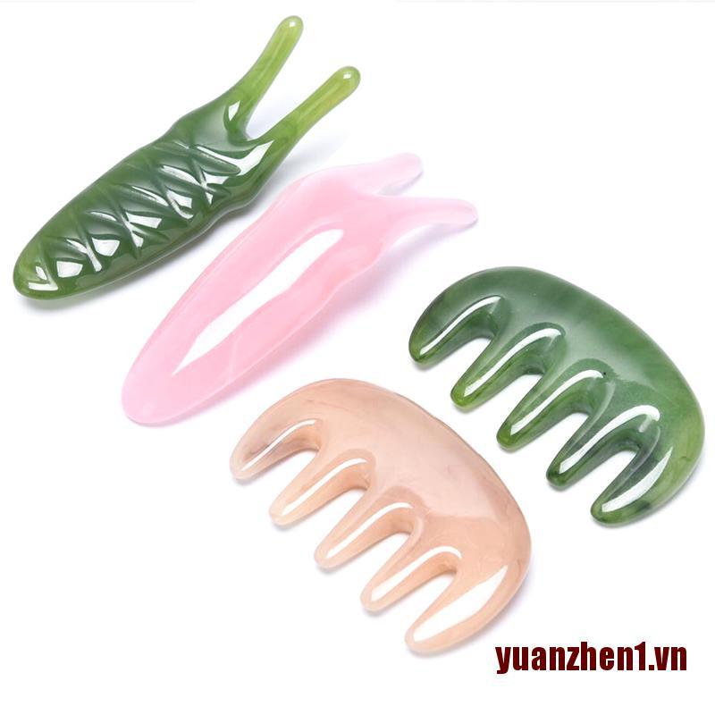 Bảng Mát Xa Gua Sha Pha Lê Tự Nhiên Giảm Nếp Nhăn Cho Mắt / Mũi