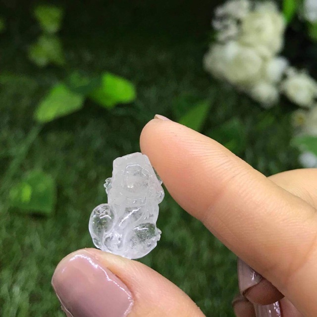 Ky hưu thạch anh trắng