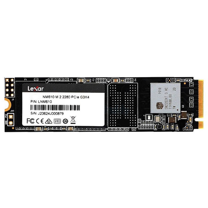 Ổ cứng SSD PCIe NVMe Lexar NM610 250GB 500GB 1TB - bảo hành 3 năm