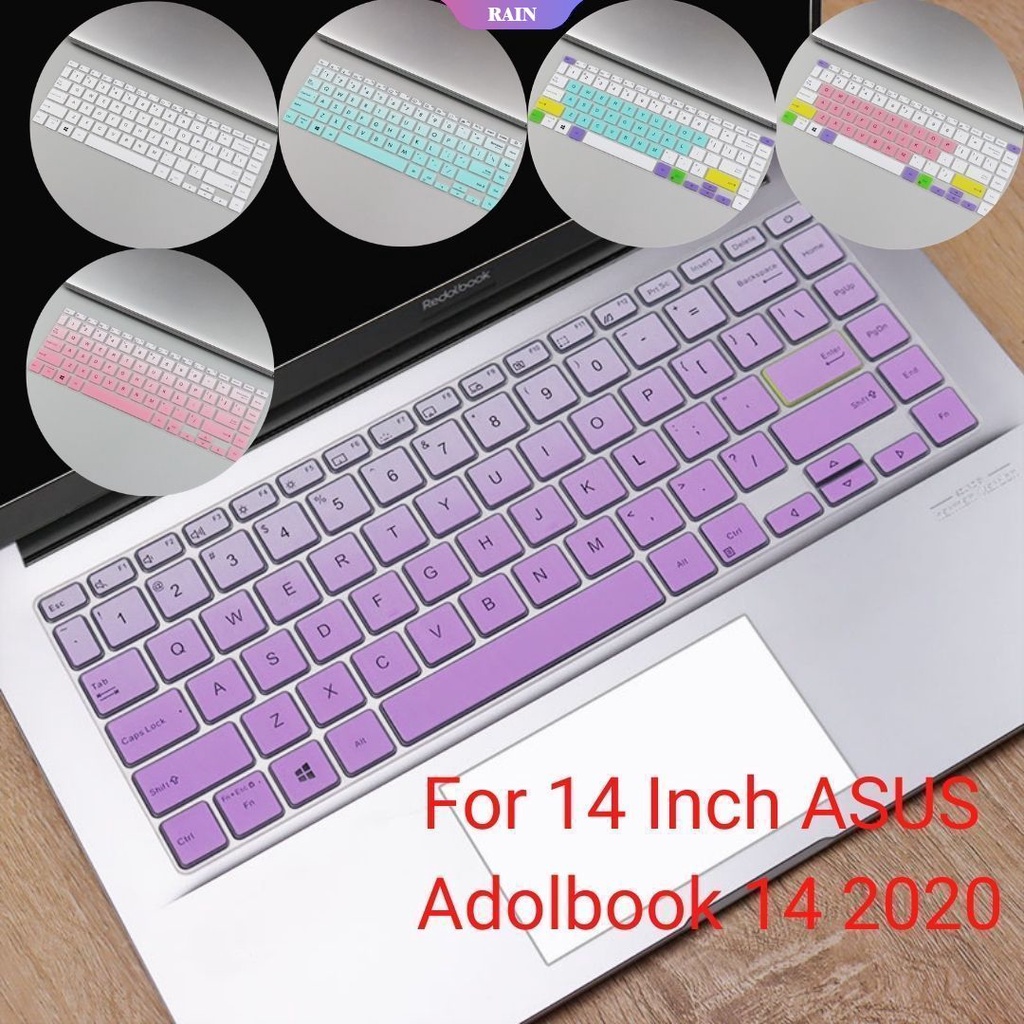 Vỏ bảo vệ bàn phím máy tính ASUS VivoBook S14 S433FL S433F S433FA 2020 S433 FL FA F-RAIN
