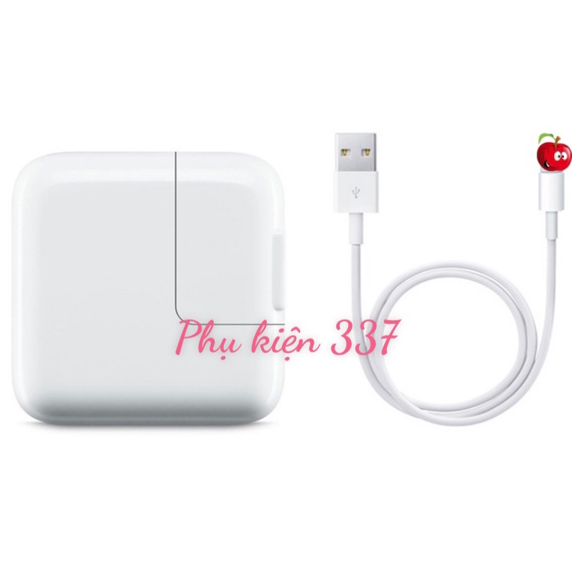 Bộ Sạc I-Pad Chuẩn 12W - Dây Cáp 6IC Sạc Nhanh Hơn .Tương Thích I-Pad 1/2/3/4/5/6/7/ Mini / Air