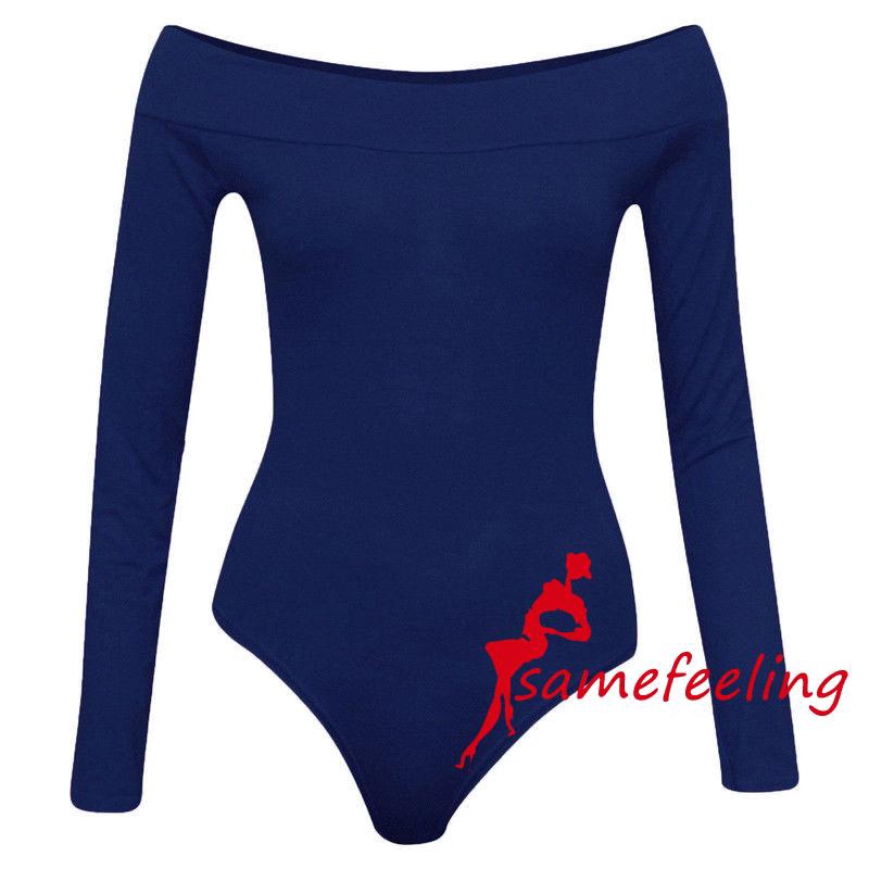 Bodysuit nữ tay dài hở vai thời trang quyến rũ | BigBuy360 - bigbuy360.vn