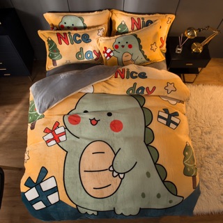 set nỉ nhung 4 món