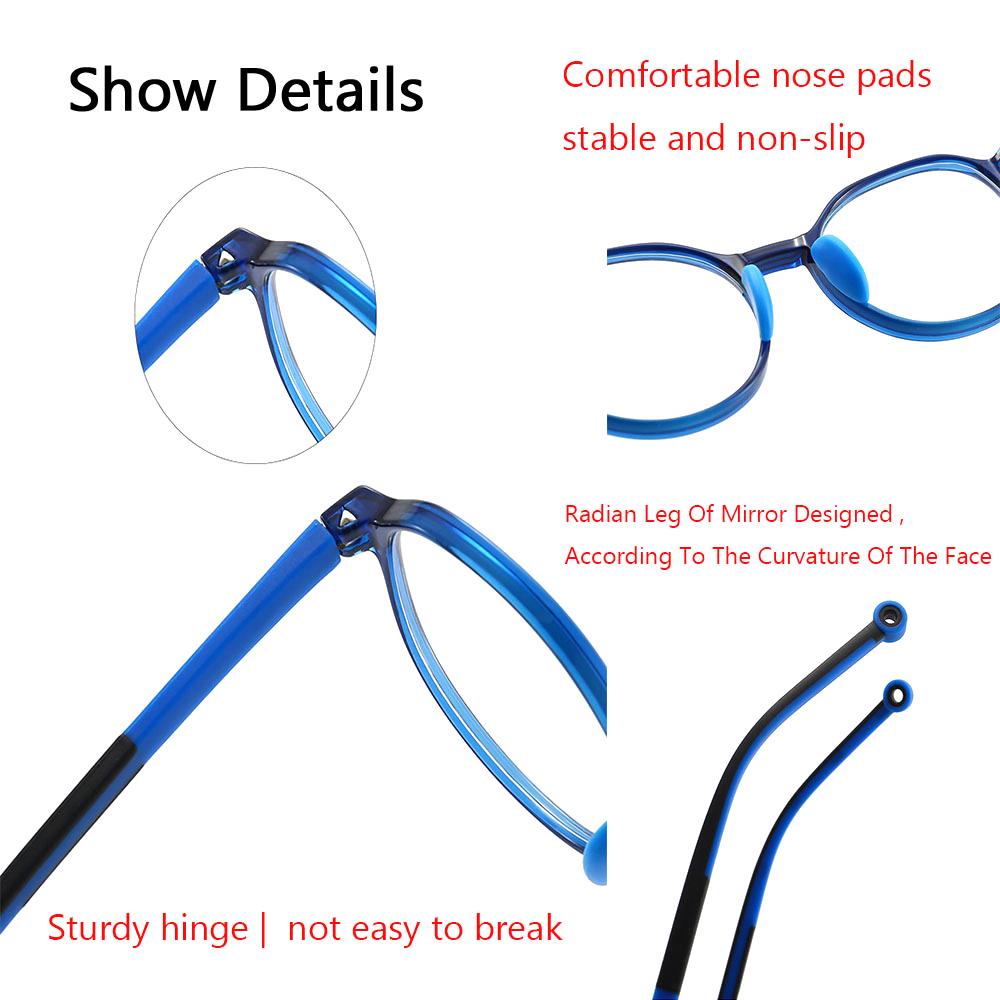 Kính Bảo Vệ Mũi Chống Tia UV Chống Ánh Sáng Xanh Bằng Silicone Cho Trẻ Em LAYOR1