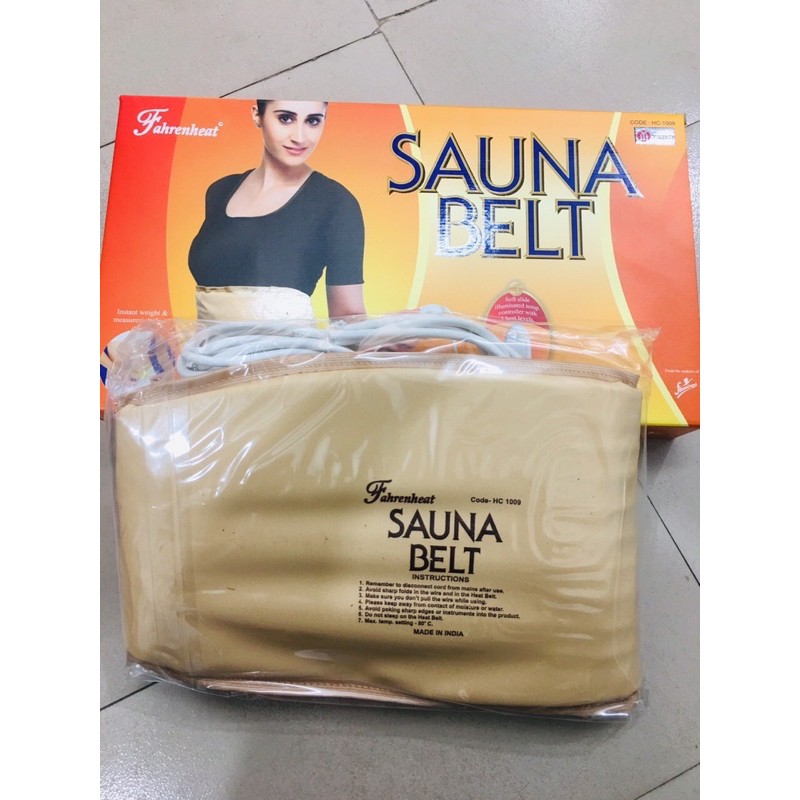 ĐAI QUẤN NÓNG GIẢM MỠ BỤNG SAUNA BELT