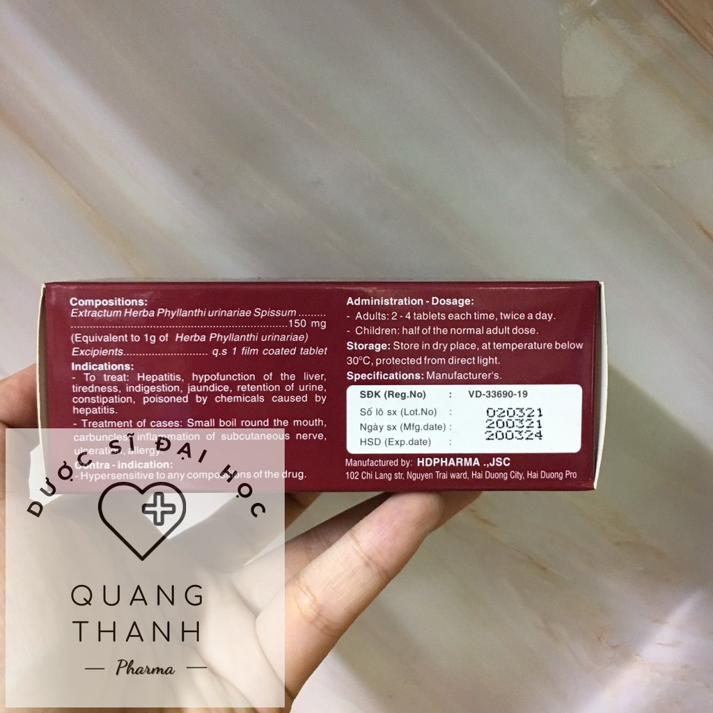 Diệp hạ châu HDpharma