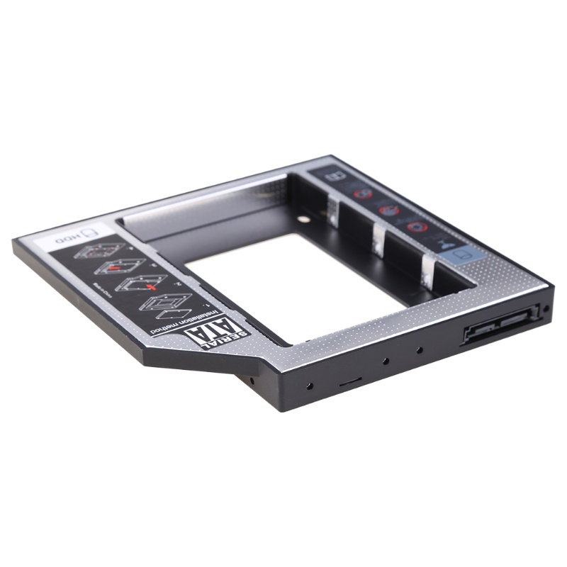 Khay Đựng Ổ Cứng SATA 2nd HDD SSD 12.7mm Cho CD DVD-ROM