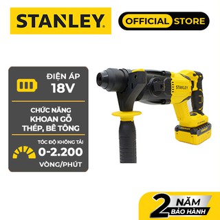 Máy khoan cầm tay 20v/bl stanley sbr20m2k-b1