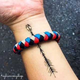 Có sẵn Vòng tay Paracord - 4 strand braid