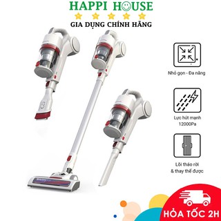Máy hút bụi không dây dùng pin sạc lock&lock env116wht - hàng chính hãng - bảo hành 12 tháng - happi house