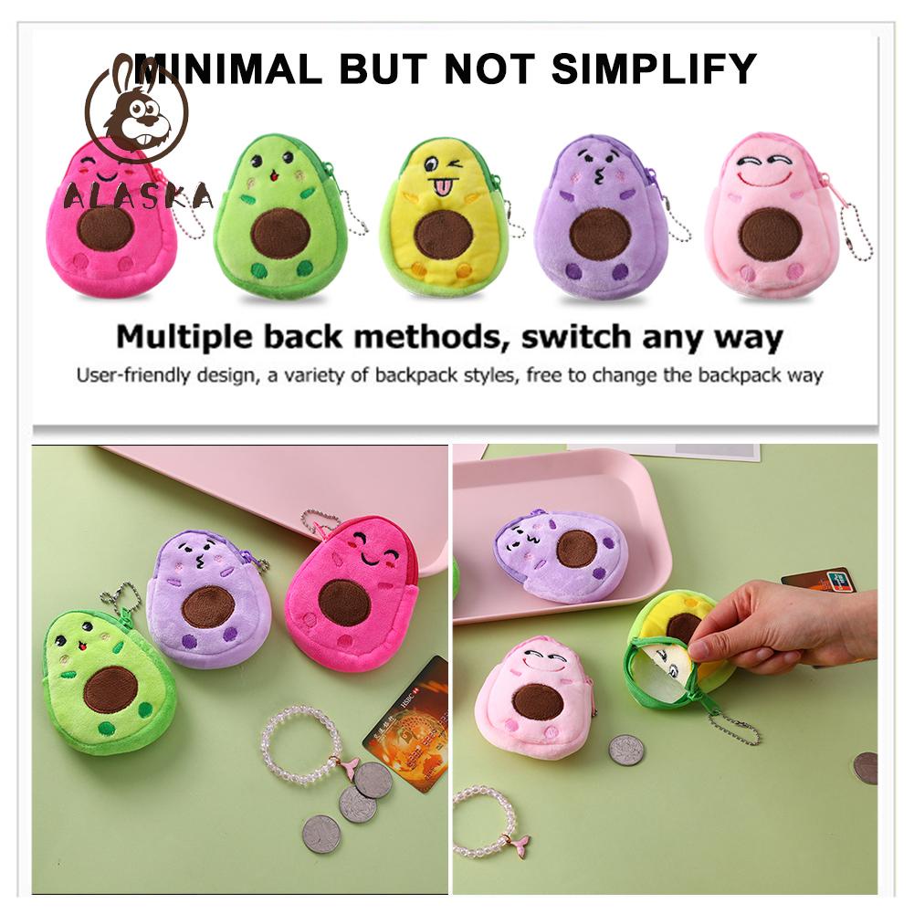 Ví Đựng Tiền Xu Mini Hình Quả Bơ 22-6]
