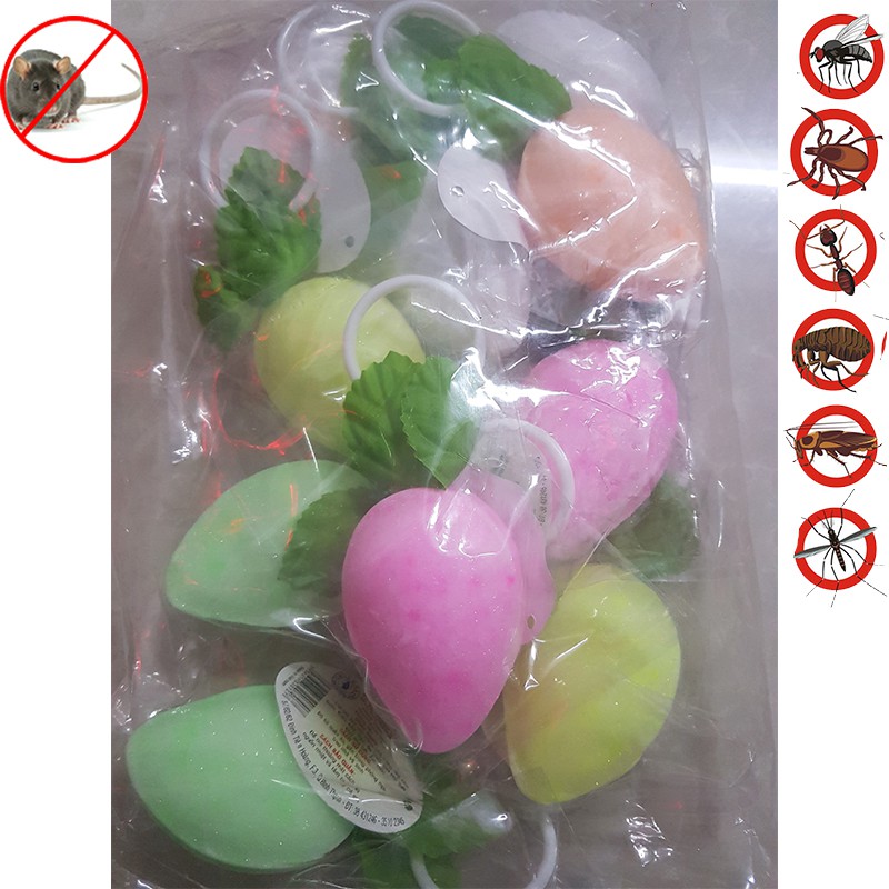 Long não thơm hình trái xoài bịch 10 cái đuổi chuột, đuổi côn trùng