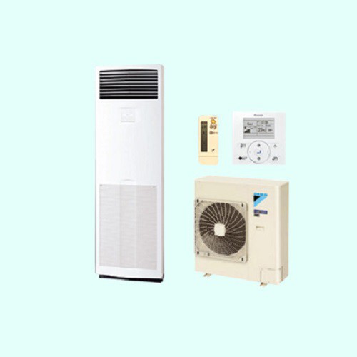 Máy Lạnh Tủ Đứng Đặt Sàn Daikin Inverter - R32 - Không Dây Một Chiều Lạnh Loại Sky Air FVA125AMVM/RZF125CVM+BRC4C66