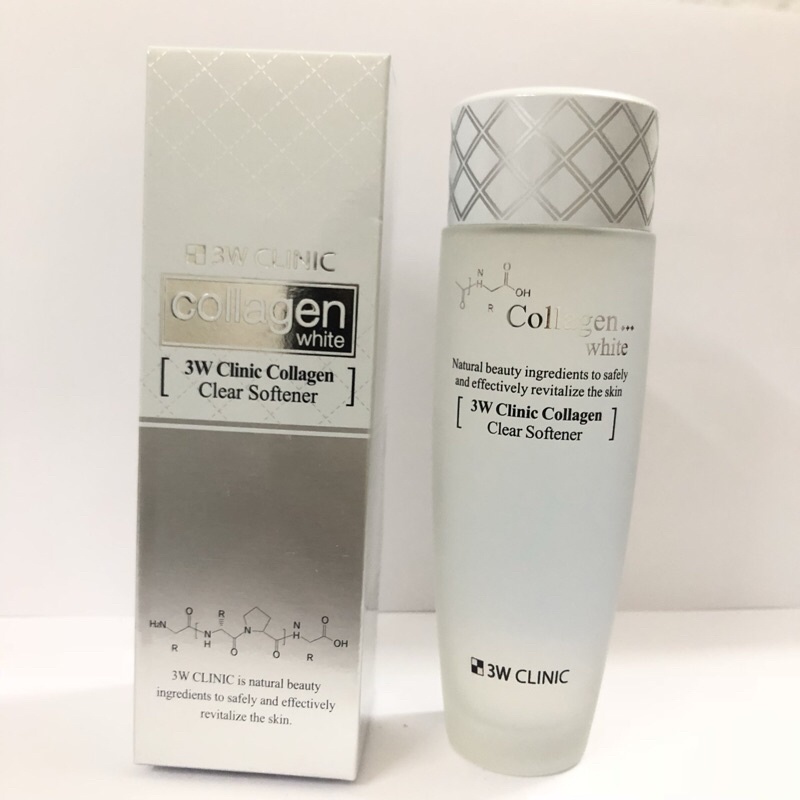 NƯỚC HOA HỒNG 3W CLINIC COLLAGEN CLEAR SOFTENER