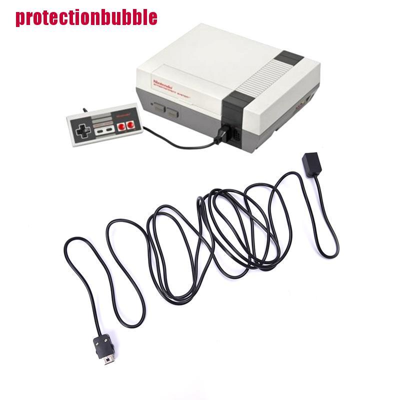 [probubbleVN]1PCS 10FT Extension Cable Cord for SNES & NES Mini Classic Controller