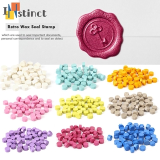 Bộ 100 Hạt Sáp Niêm Phong Bì Thư Cổ Điển