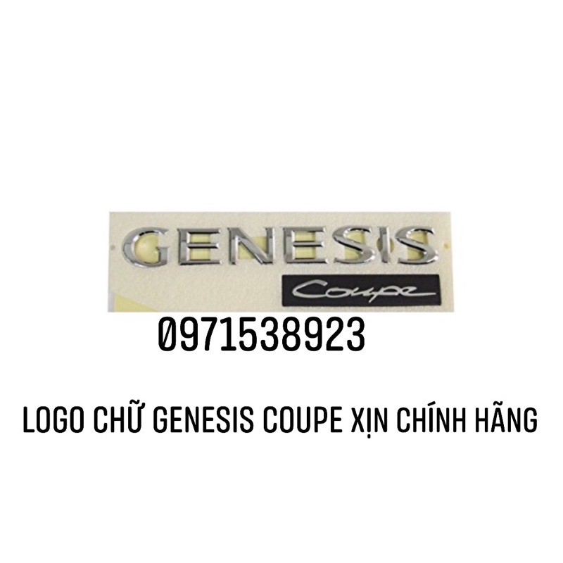 CHỮ NỔI GENESIS COIPE XỊN CHÍNH HÃNG HYUNDAI 86310-2M000