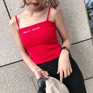 Áo Thun Hai Dây Nữ CHERRY