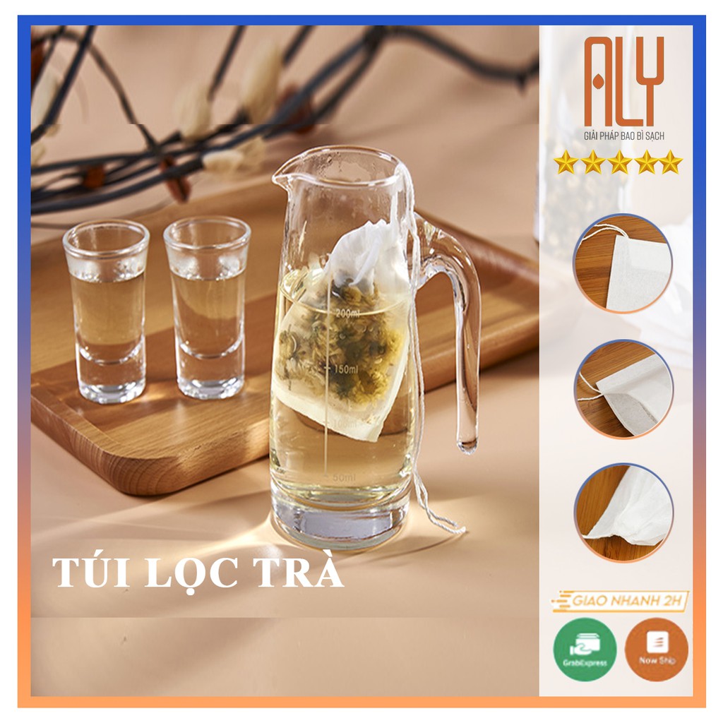 Set 100 túi lọc trà 5x7