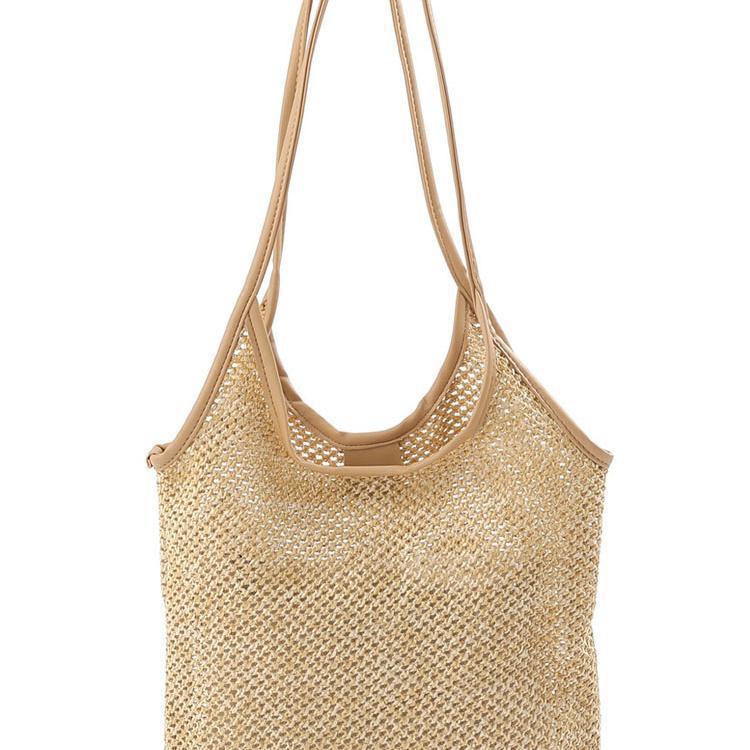 Túi Xách Đan Sợi Mây Phong Cách Hàn Quốc Cho Nữ